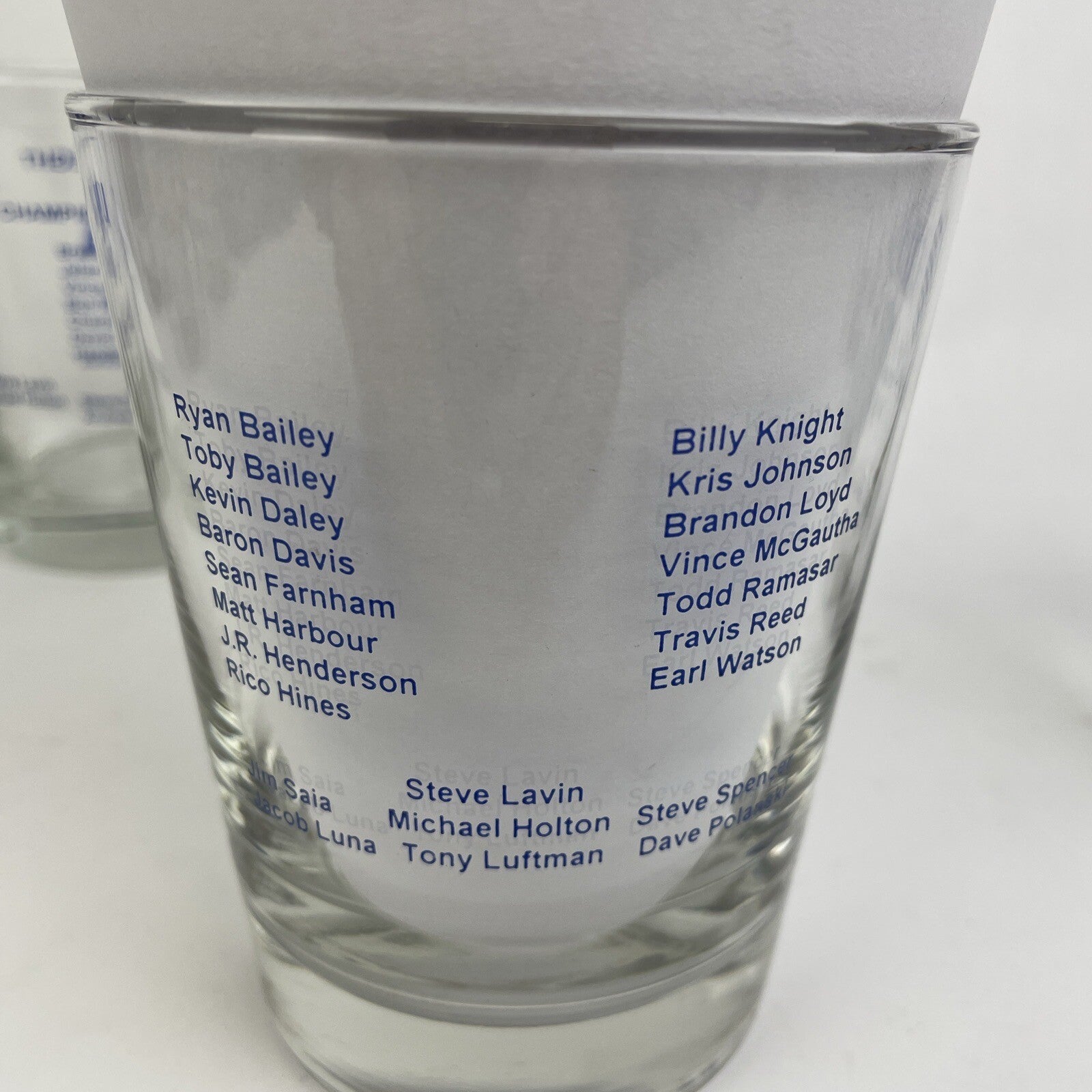 7 x UCLA Bruins Basketball Awards Banquet Highball Glass 96 97 98 99 00 01 02