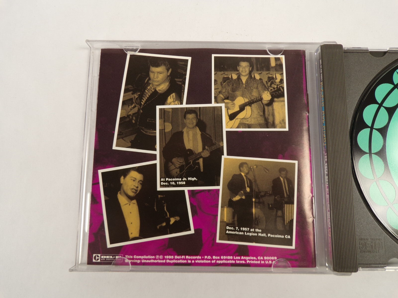 Rocking All Night The Very Best Of Ritchie Valens Thats My Little Suzie CD#51