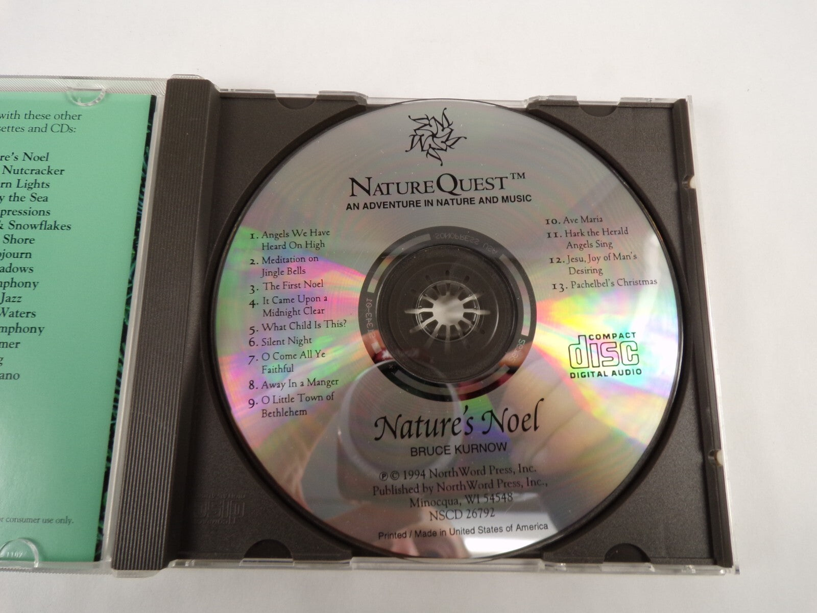 Naturequest Nature's Noel Angels We Have Heard On High Silent Night CD#54