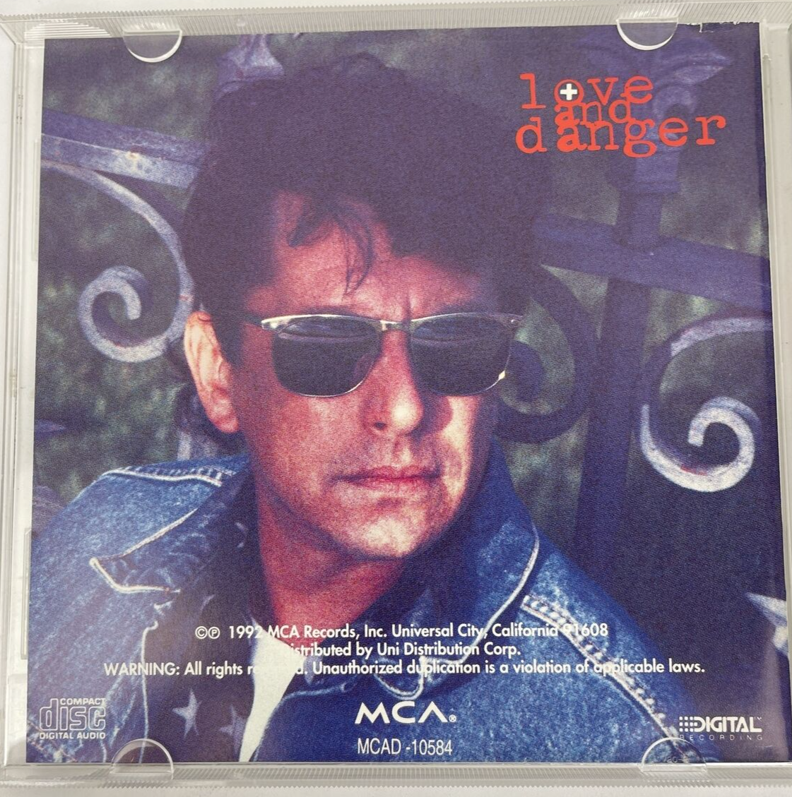 Joe Ely : Love and Danger - Digital Audio CD ( MCA Records 1992 ) DEF