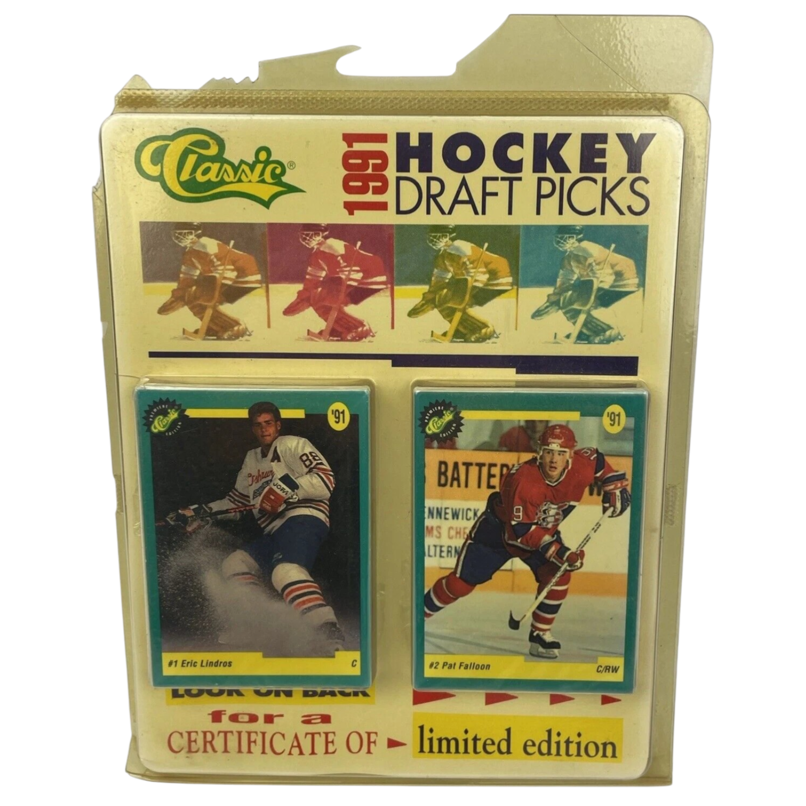 '91 Classic Hockey Draft Picks Complete Set Factory Sealed Limited Edition. COLE