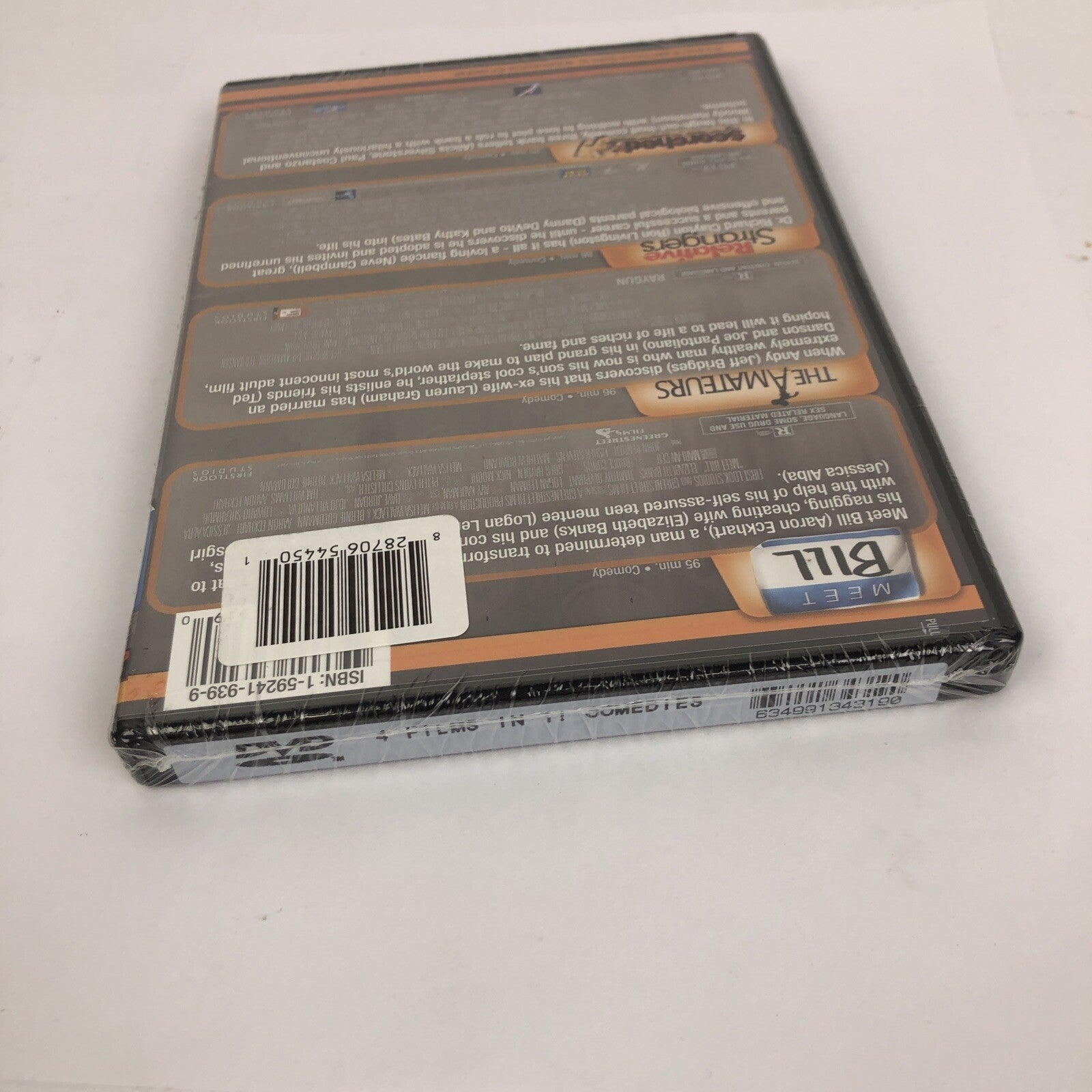 Meet Bill / The Amateurs / Relative Strangers / Scorched (DVD, 2009, 2-Disc Set)