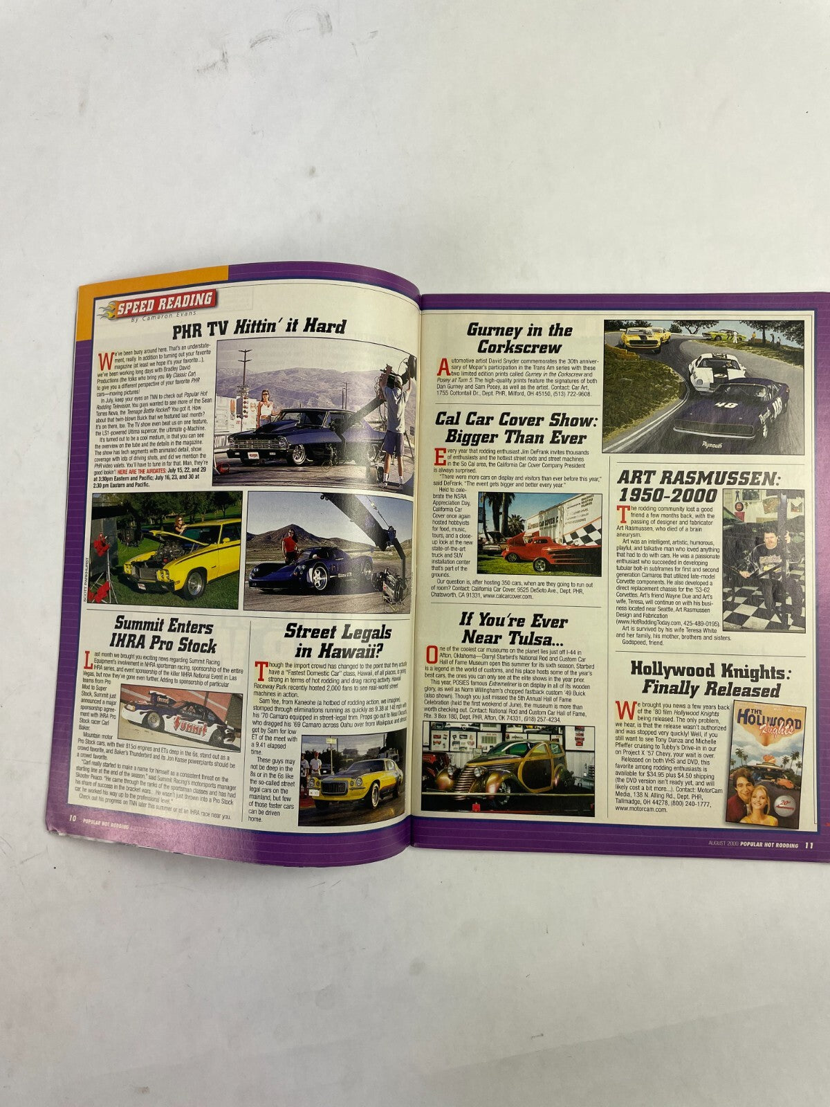 August 2000 Hot Rodding Magazine Reject Restyles 70s Cars That Dont Suck Anymore