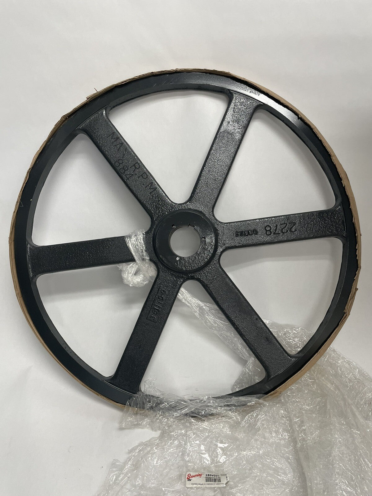 Browning 1B5V278 Cast Iron 1 Groove Fixed Pitch Pulley 28" OD