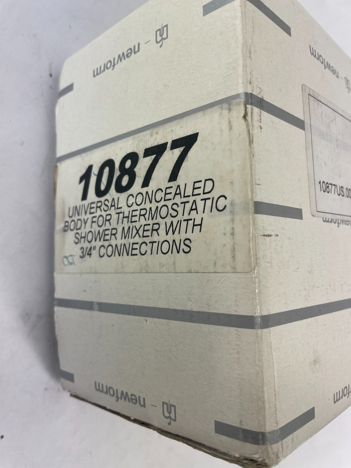 Newform 10877 concealed body thermostatic shower mixer with 3/4 inch brass connections