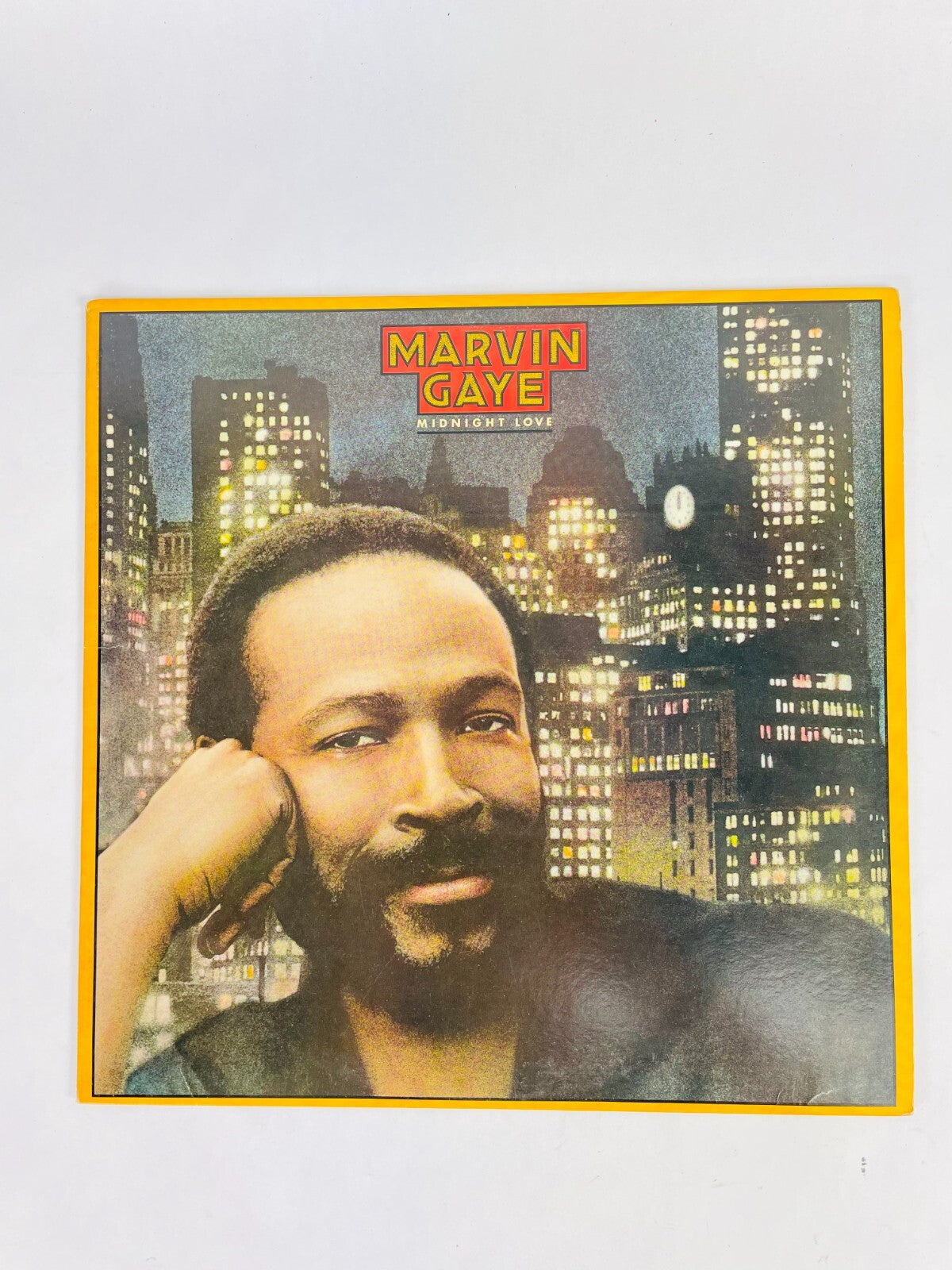 Marvin Gaye Midnight Love Vinyl Record