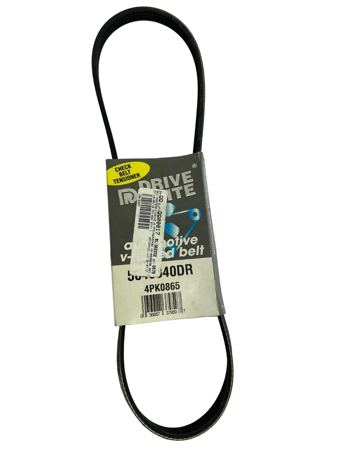 Dayco Drive Rite 5040340DR 4PK0865 serpentine belt OEM automotive accessory drive replacement belt 4-rib EPDM belt A10