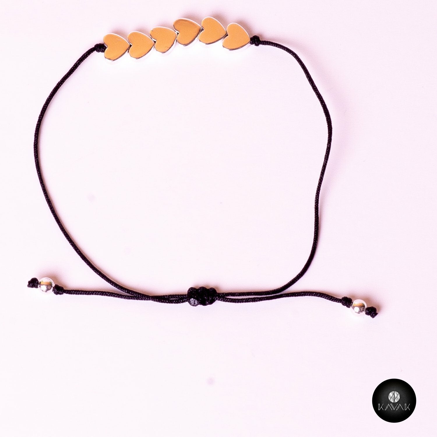 Kavak handmade women's copper heart bracelet Heart Soul design