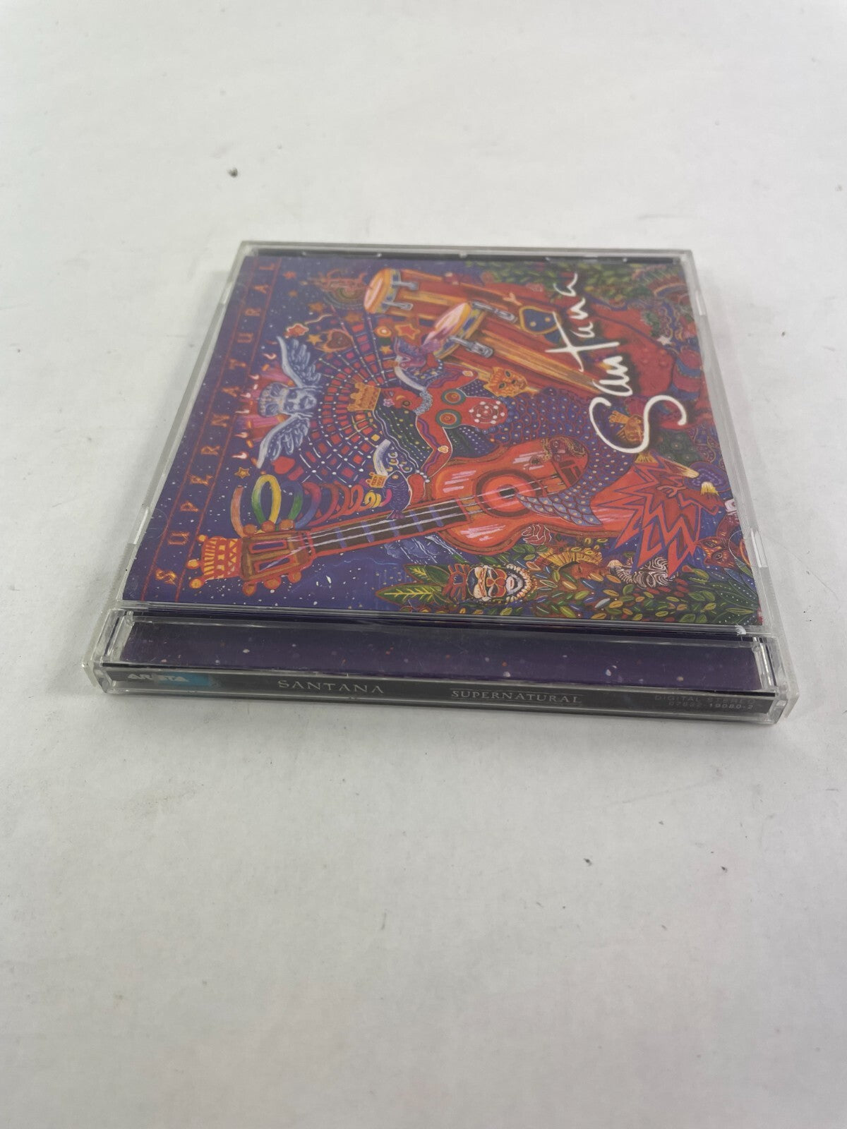 Supernatural Santana Arista Records Love of My Life Africa Bamba Migra CD#73