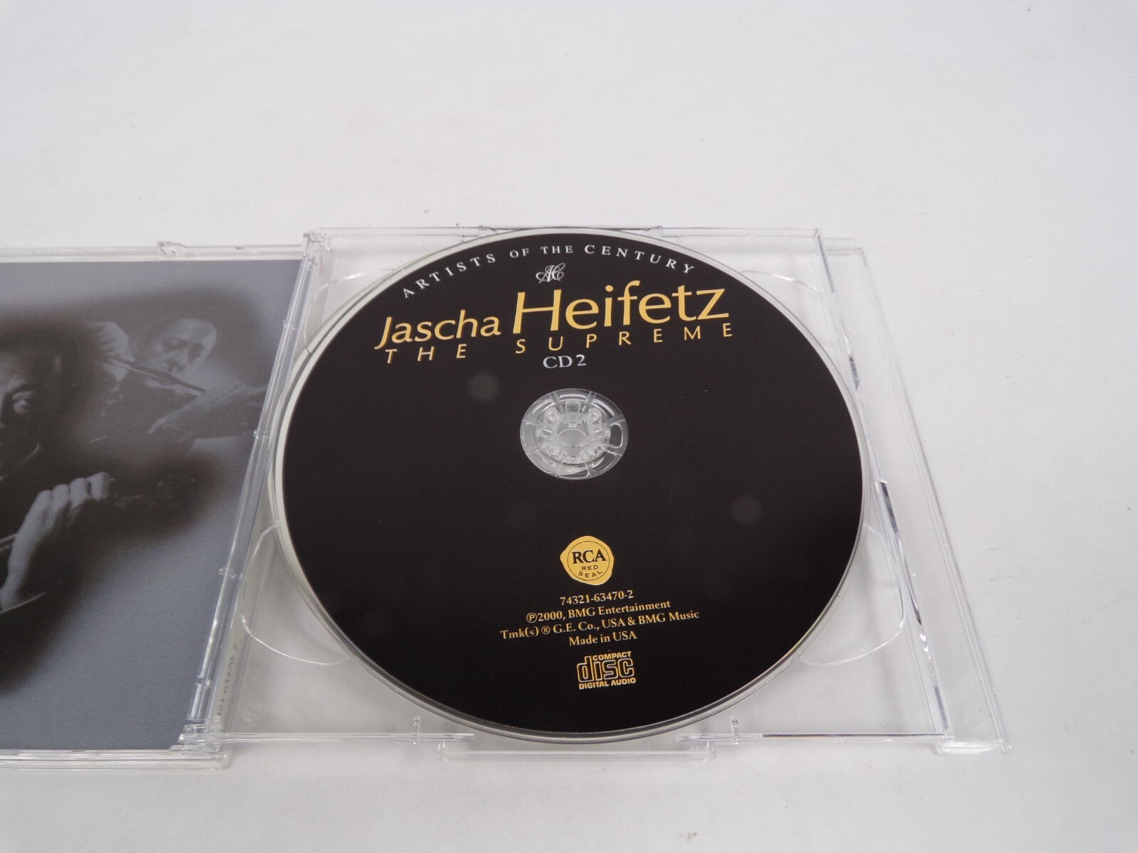 Jascha Heifetz The Supreme Allegro Non Troppo Adagio Allegro Moderato CD#63