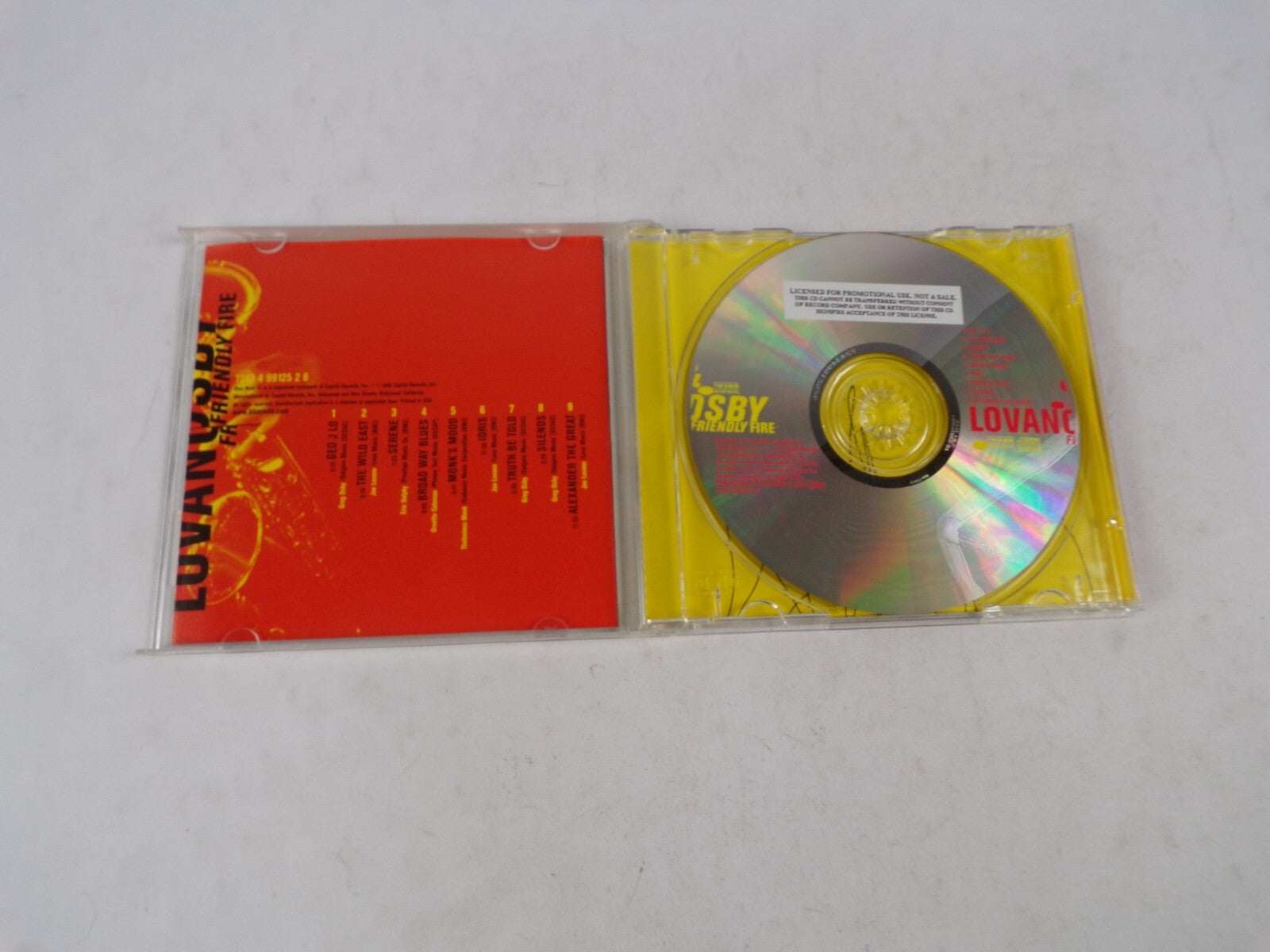 Lovanoosby Friendly Fire GEO J LO The Wild Easy Scerene Broad Way Blues CD#19