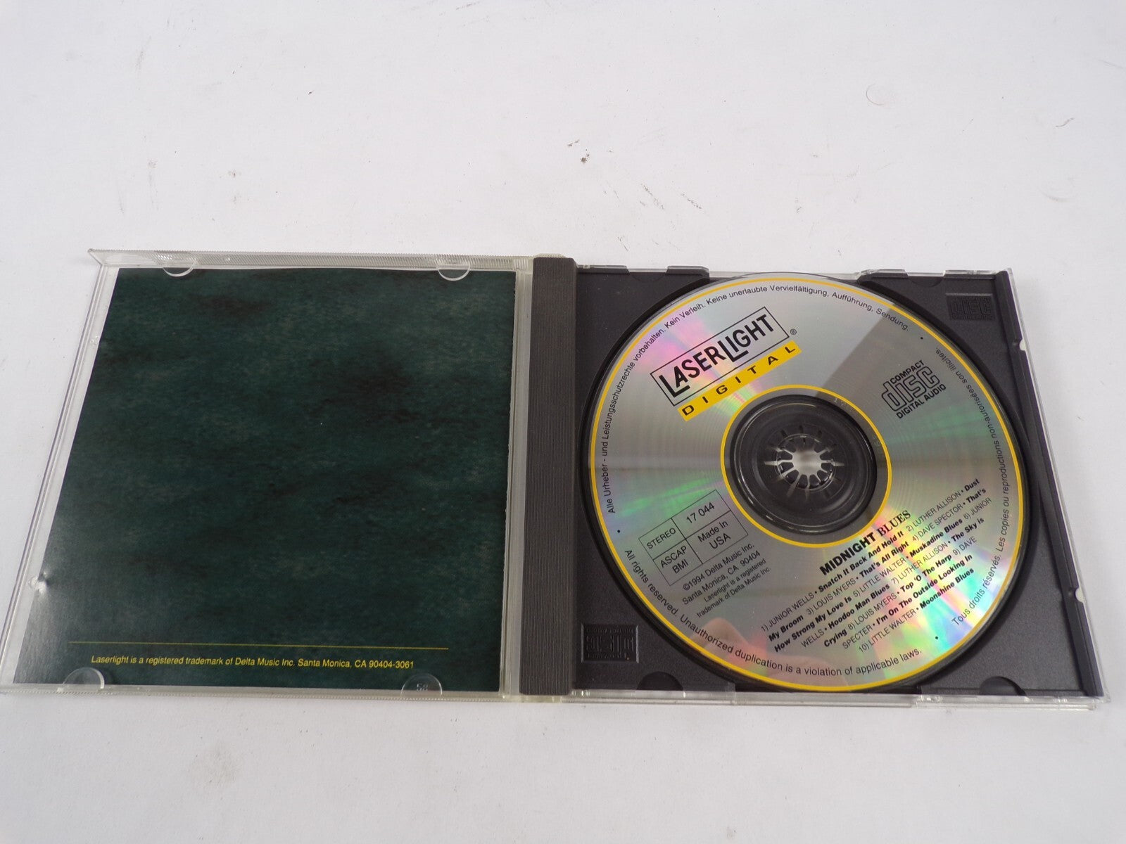 Midnight Blues Dave Spector That's How Strong My Love Is Louis Myers CD#39