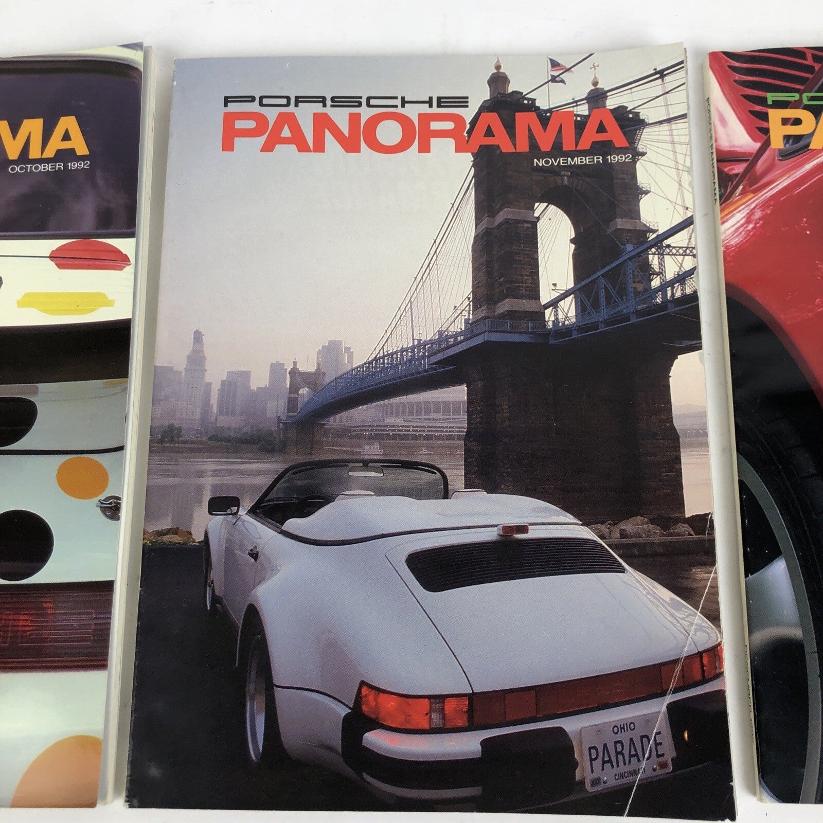 Porsche Club of America Panorama Magazine LOT - 12 issues 1992 Complete LOOK
