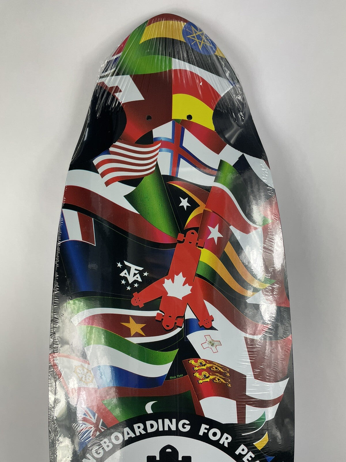 LONGBOARDING FOR PEACE Pintail 8ply Maple Top mount Downhill 10 X 42" C1