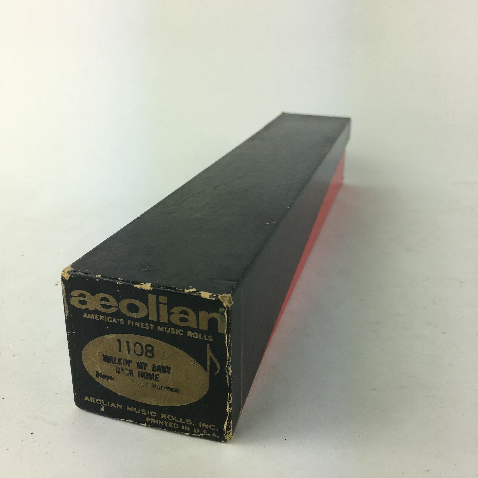 Aeolian America's Finest Music Rolls 1108 Walkin' My Baby Back Home