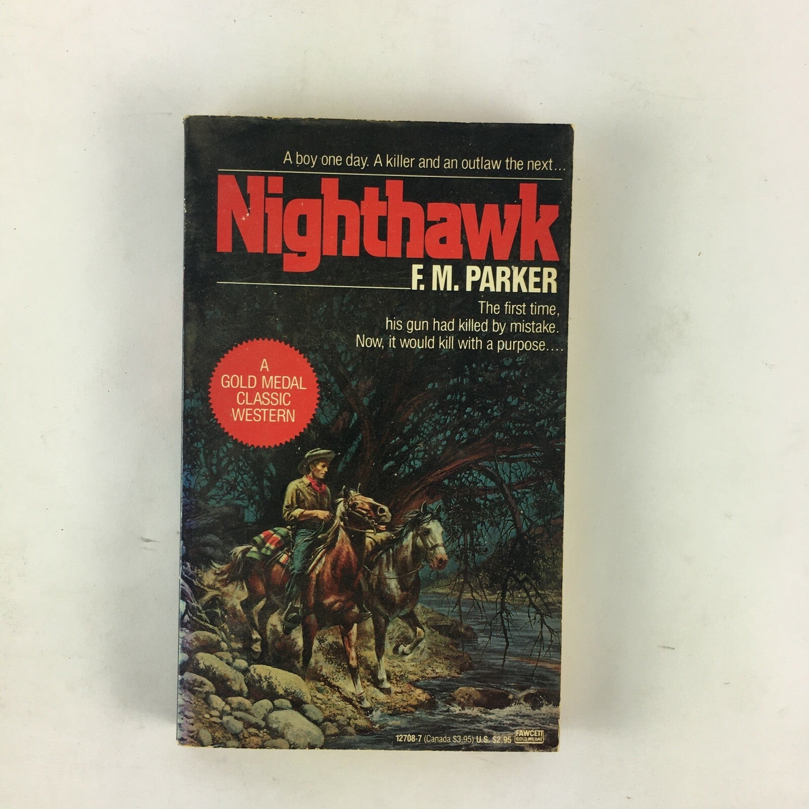Nighthawk F.M.Parker A boy one day.A killer and an outlaw the next..