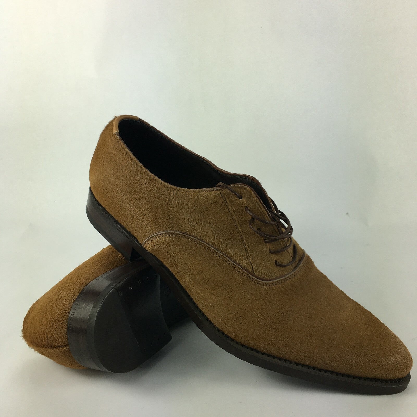 Genuine Sergio Rossi Stylish Brogue Dual-tone Shoes for Men Size 9½