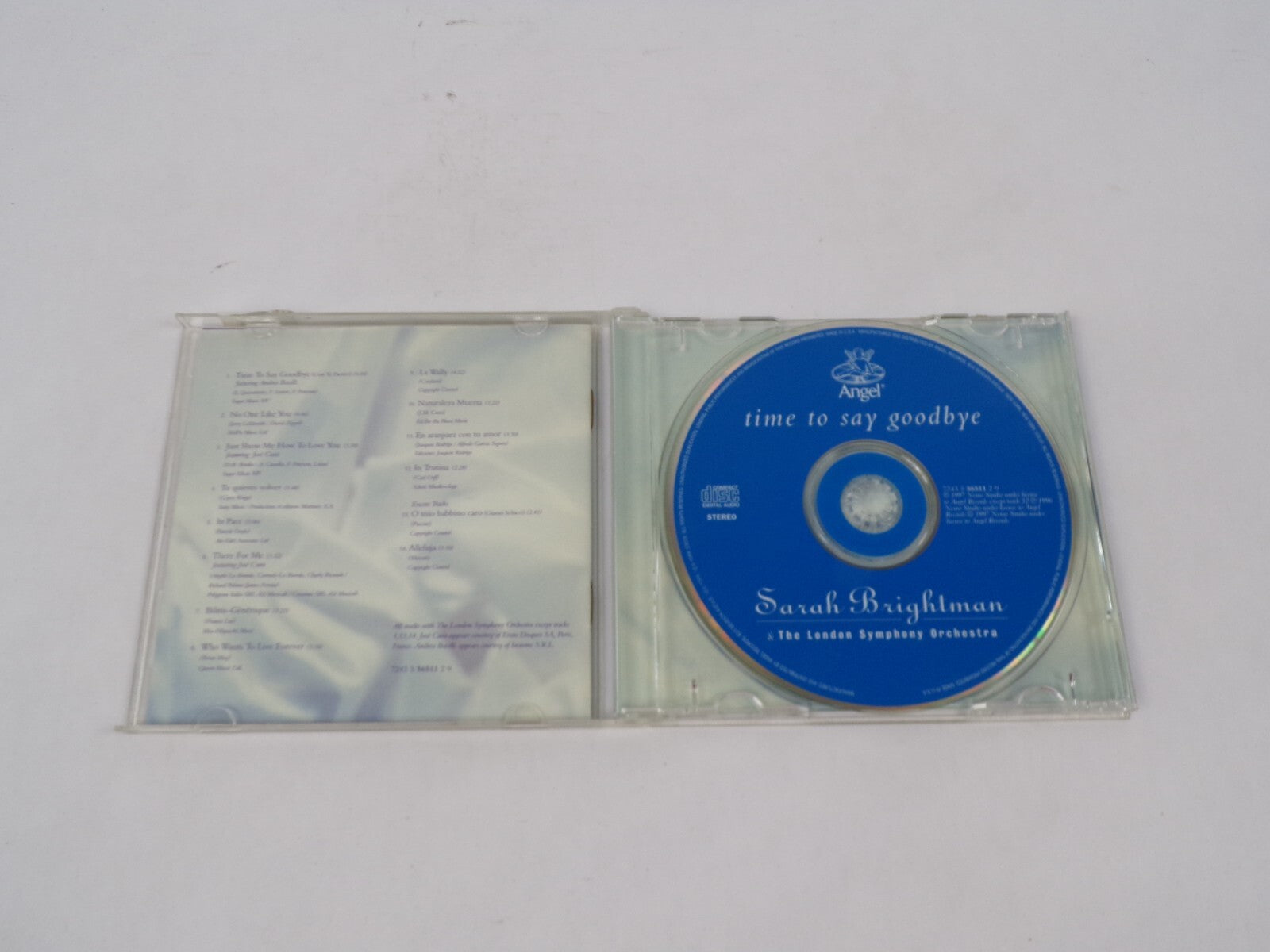 Sarah Brightman & The London Symphony Orchestra Time To Say Goodbye Time ToCD#68