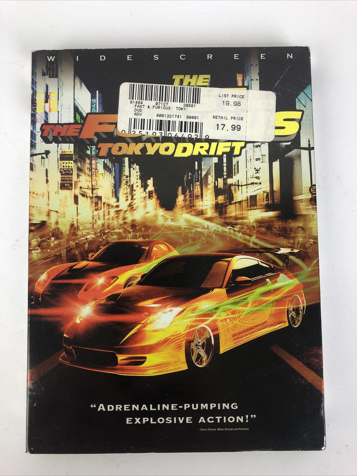 The Fast and the Furious: Tokyo Drift (Widescreen Edition) - DVD Video MINT DISC