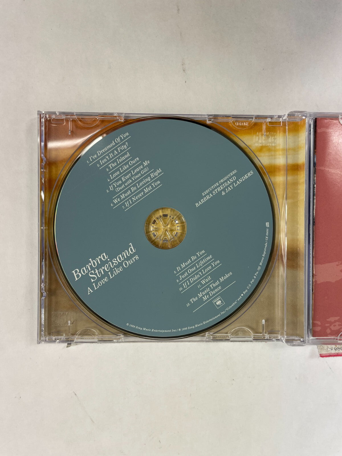 Barbra Streisand A Love Like Ours I've Dreamed Of You Isn't It A Pity? The CD#72