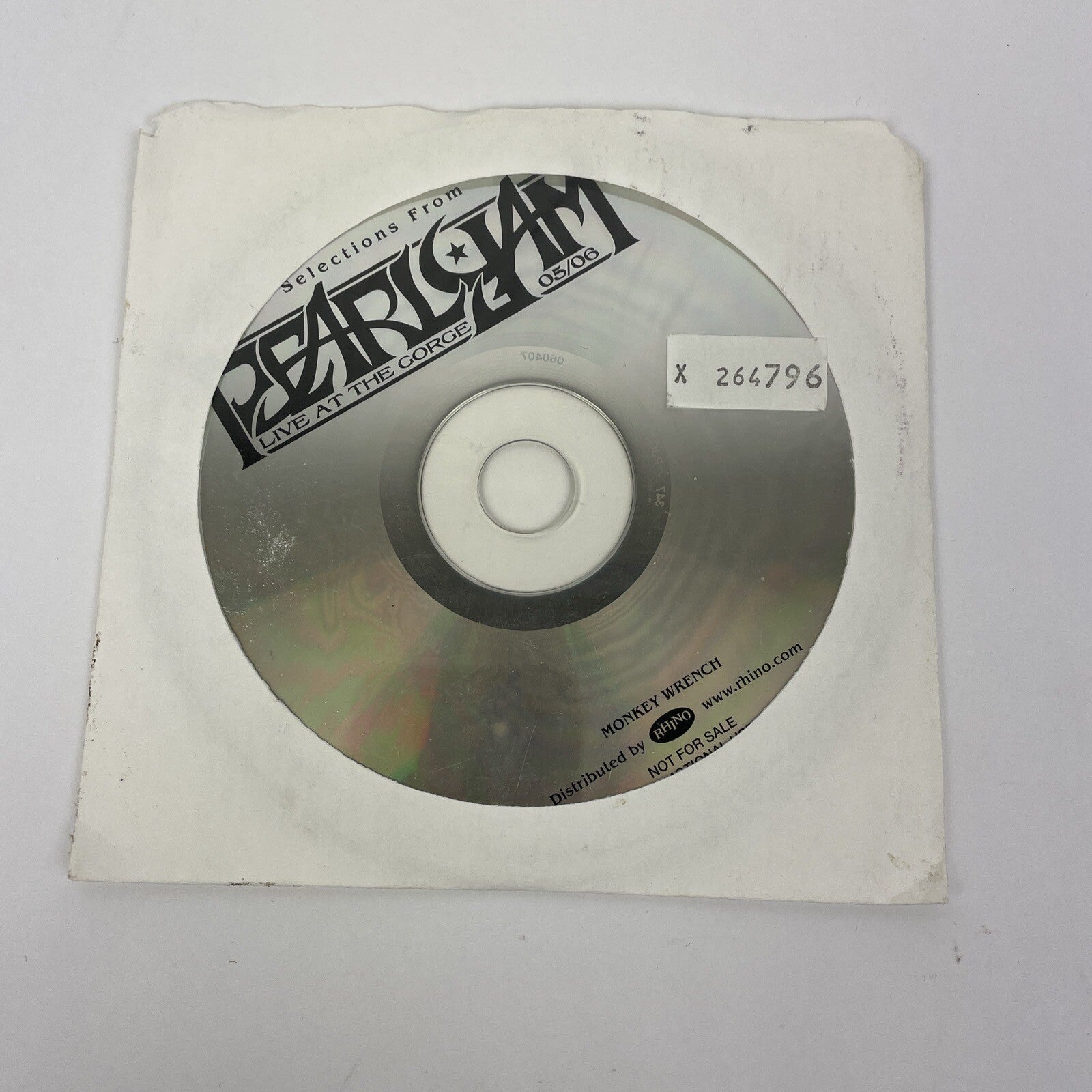 Live at the Gorge 05/06 by Pearl Jam (CD, 2008, Rhino/Warner Bros.) - Disc Only