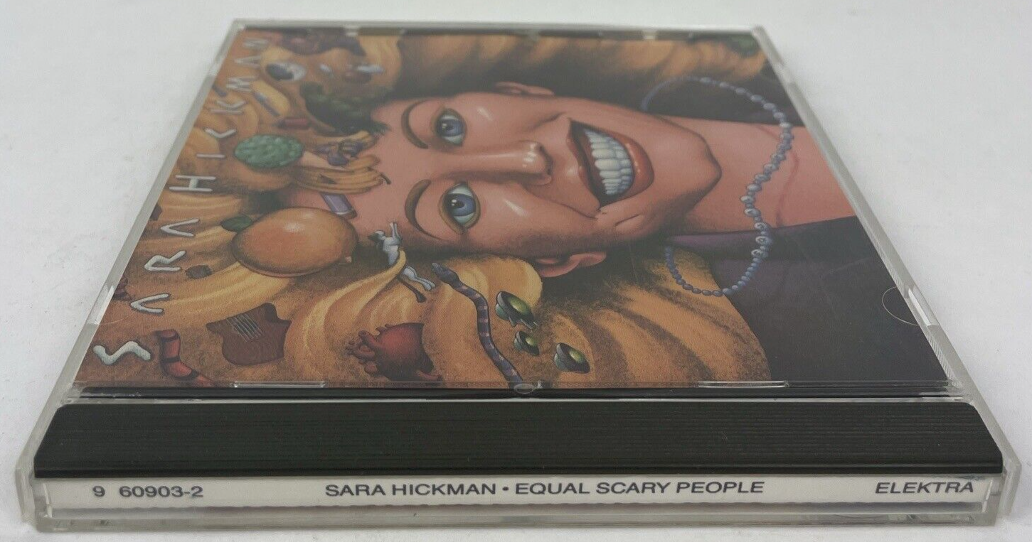 Equal Scary People by Sara Hickman ( Digital Audio CD, 1989 Elektra Records ) HI