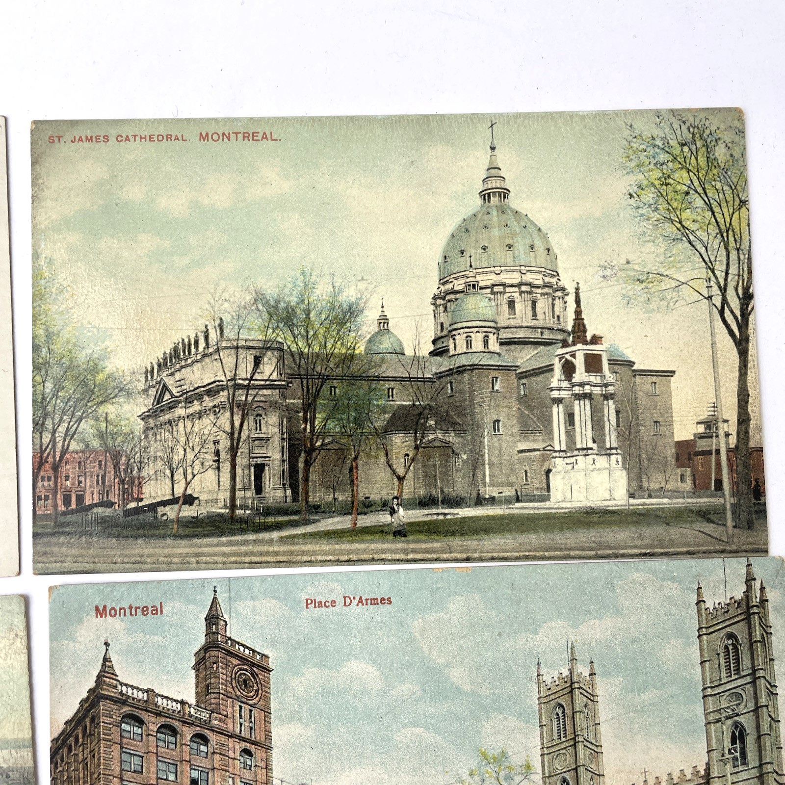 Montreal Quebec Canada Antique Early 1900's Post Card Lot of 10 - Jean Baptiste