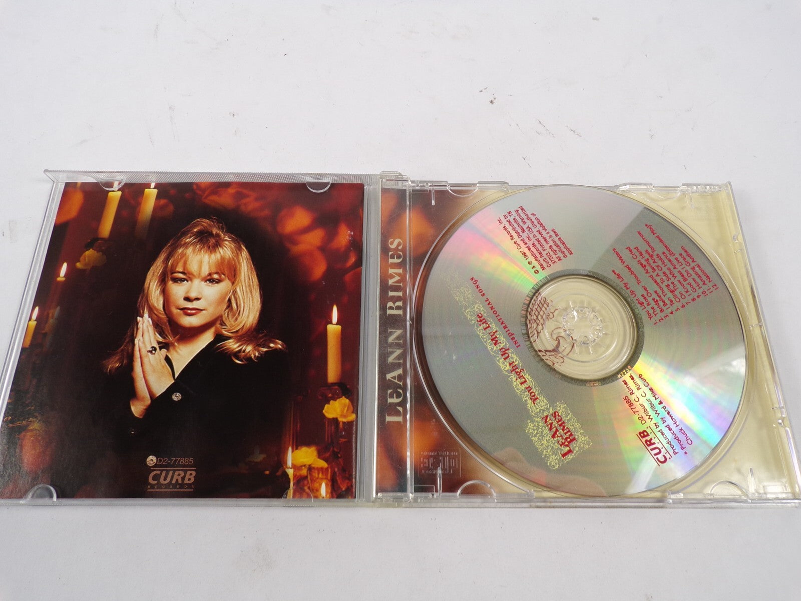 Leann Rimes You Light Up My Life Inspirational Songs The Rose I Believe CD#16