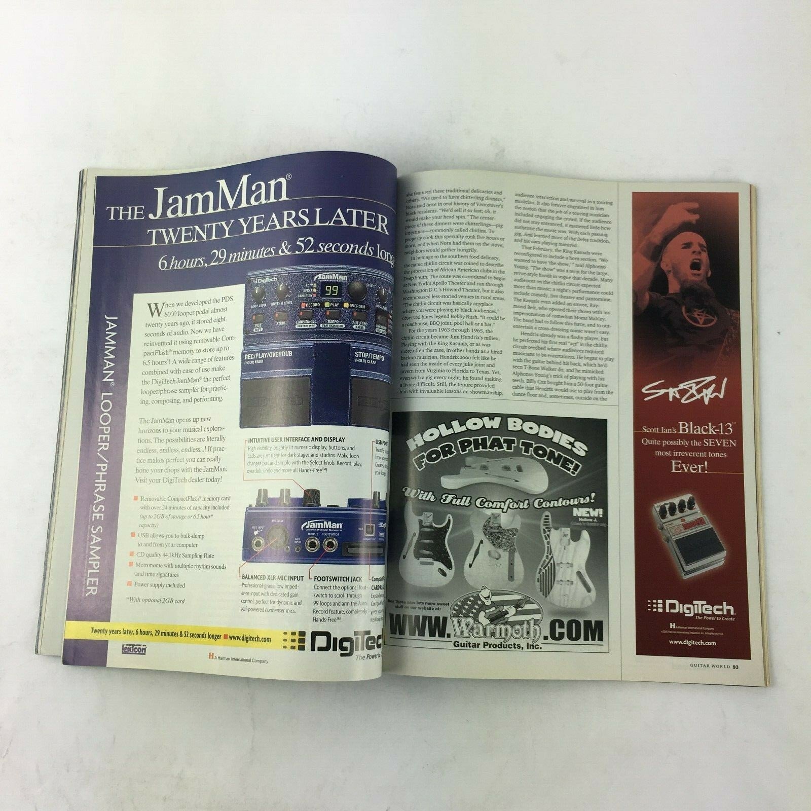 Guitar World Magazine Keith Richards Coheed & Cambria Def Leppard Jimi Hendrix