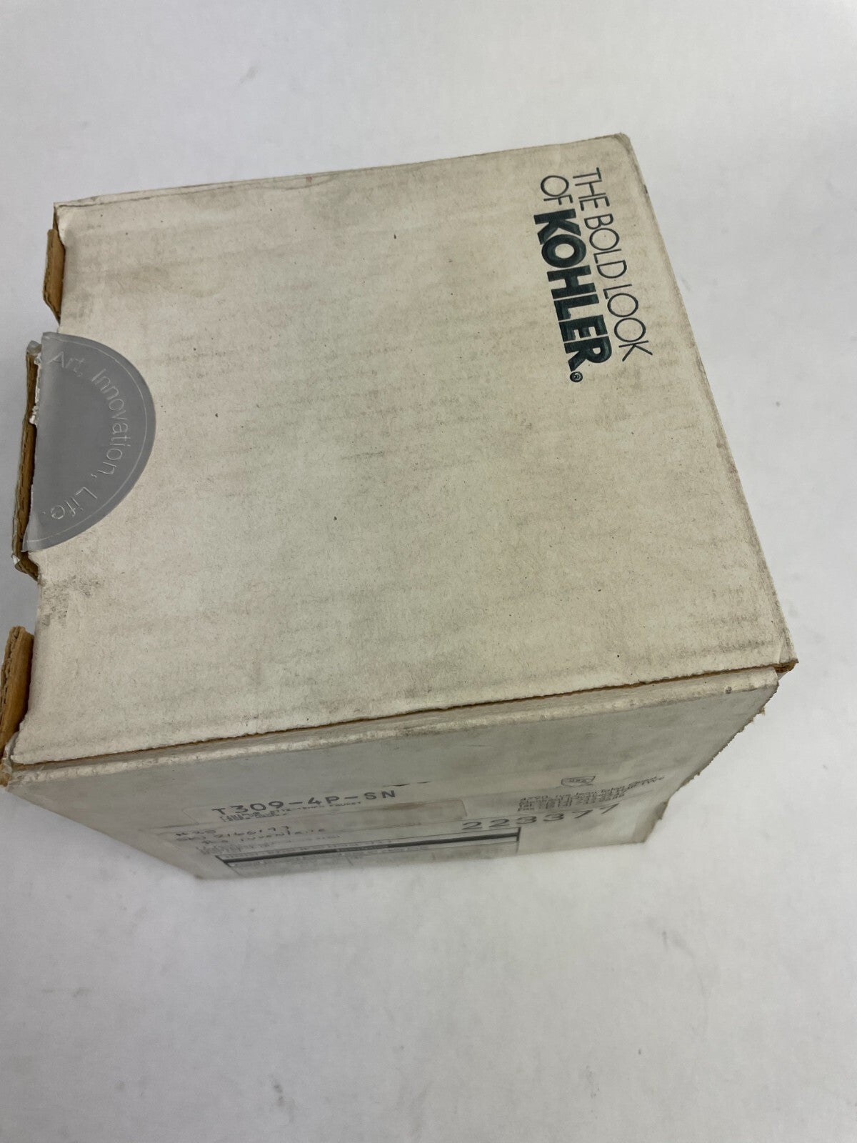 Kohler Finial Rite Temp Faucet Less Valve Lever Handle T309-4P-SN