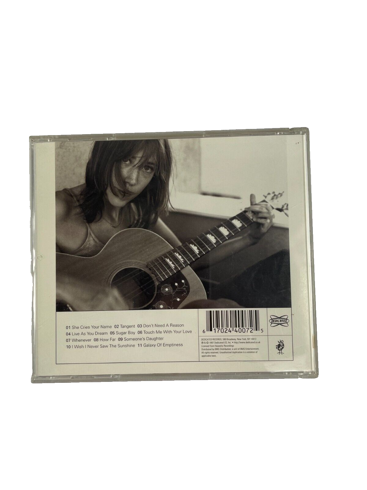 Beth Orton Trailer Park She Cries Your Name Tangent Whenever How Far #M-N-O