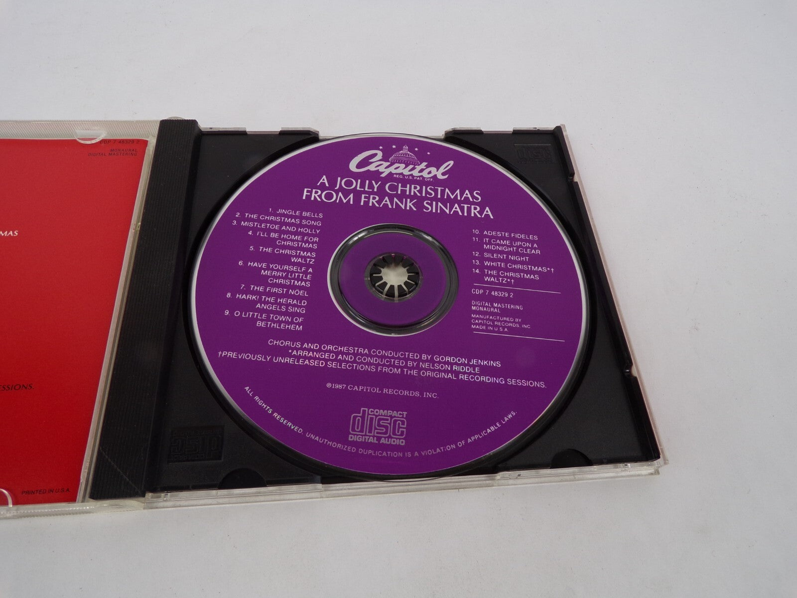 A Jolly Christmas From Frank Sinatra Jingle Bells The Christmas Song CD#63
