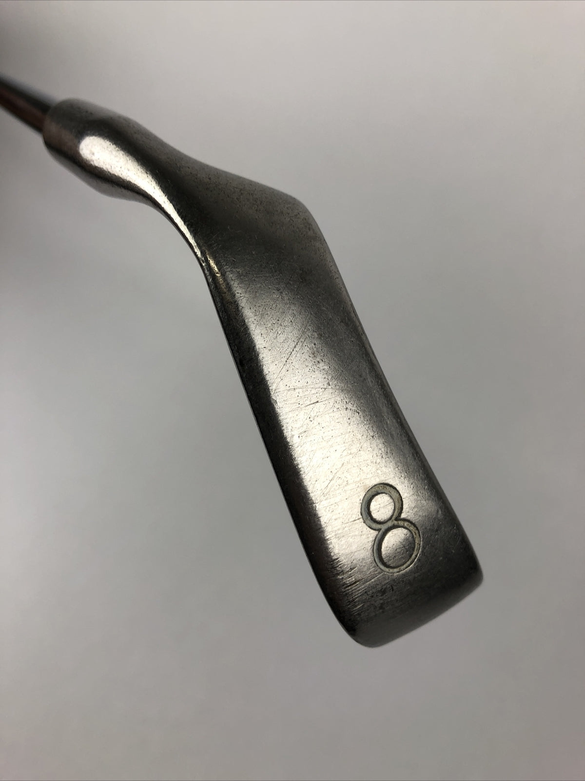 RH Ping Eye 2 Black Dot Single 8 Iron Stiff ZZ Lite Shaft w Chamois Jumbo Grip