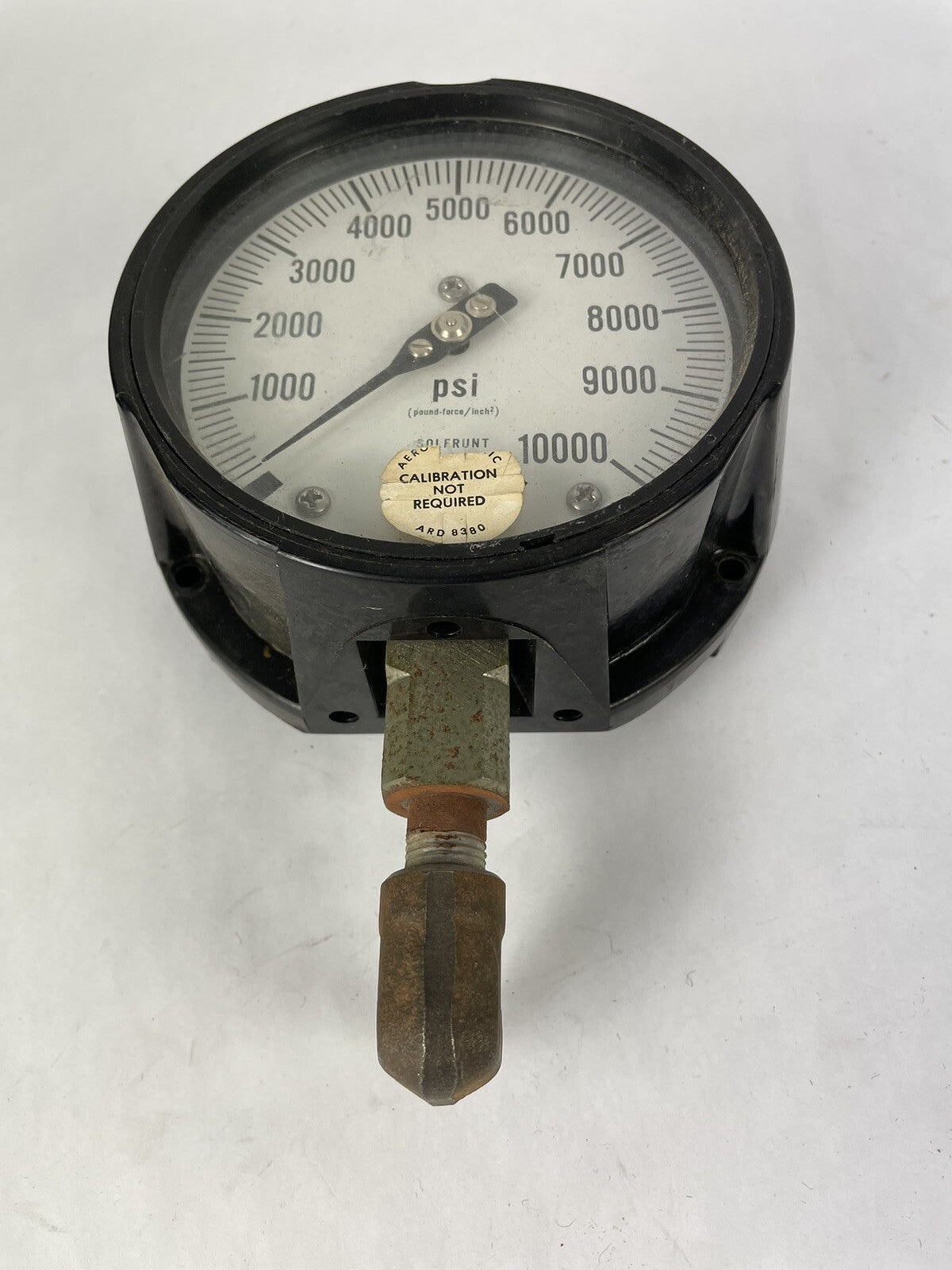 U.S. GAUGE USG SOLFRUNT PRESSURE GAUGE, 0- 10 000 PSI USA
