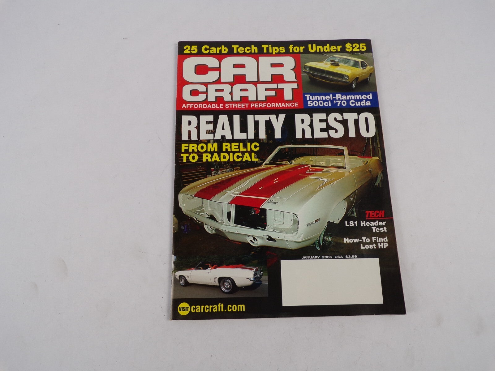 January 2005 Car Craft Reality Resto From Relic To Radical 25 Carb Tech Tips For