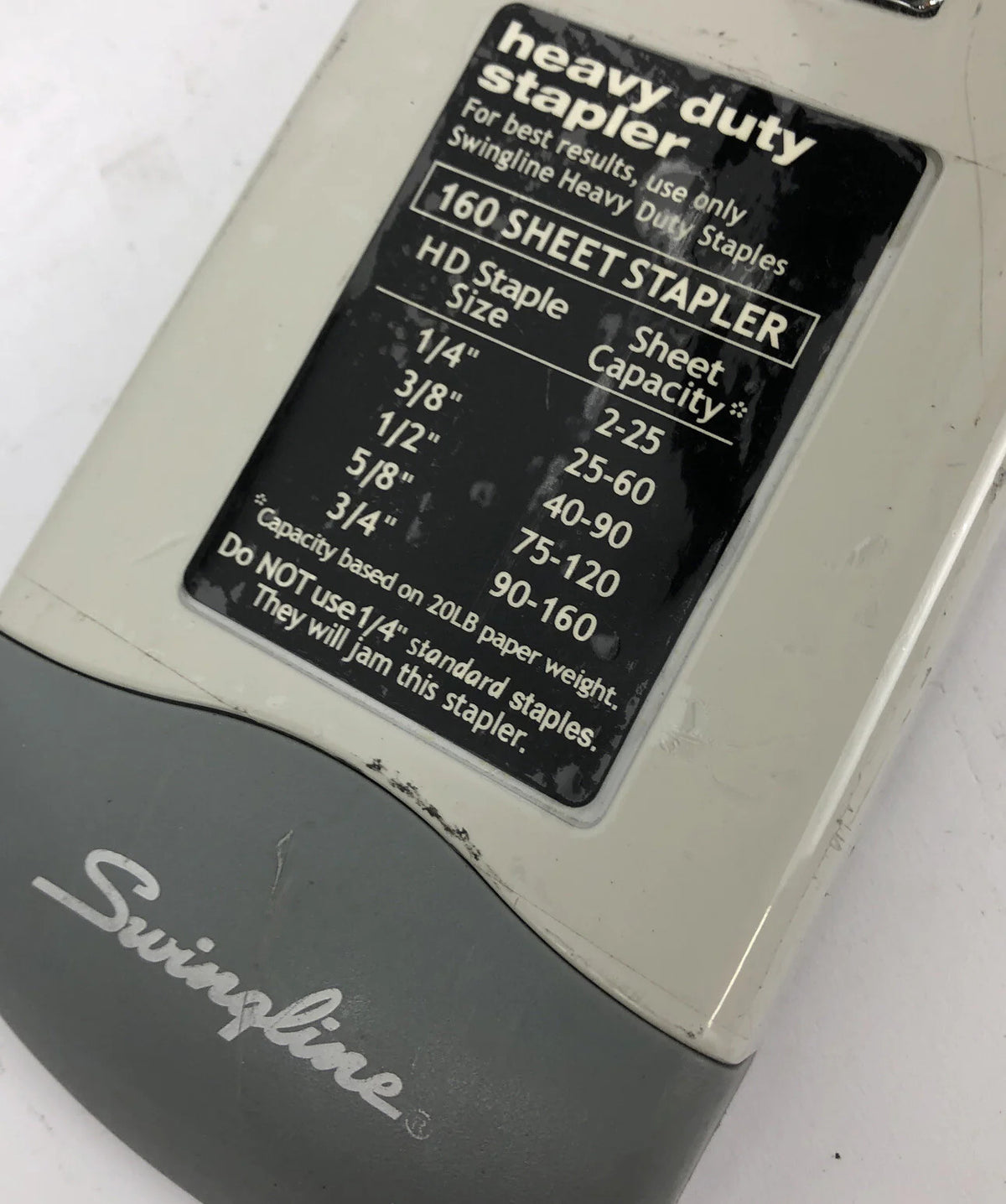 Swingline ACCO Easy Use Heavy Duty Stapler 160 Sheet Capacity #39002