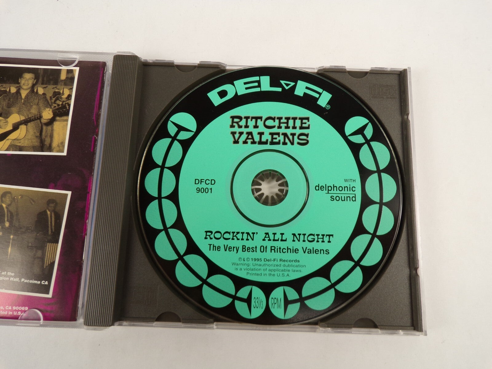 Rocking All Night The Very Best Of Ritchie Valens Thats My Little Suzie CD#51