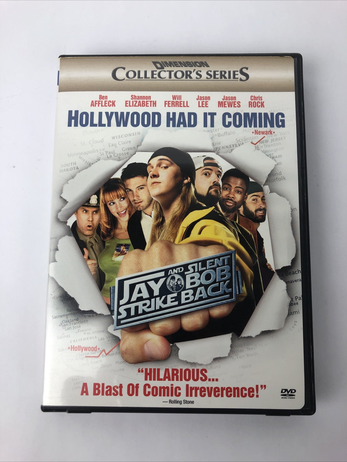 Jay and Silent Bob Strike Back (DVD, 2002, 2-Disc Set) Ben Affleck Will Farrel