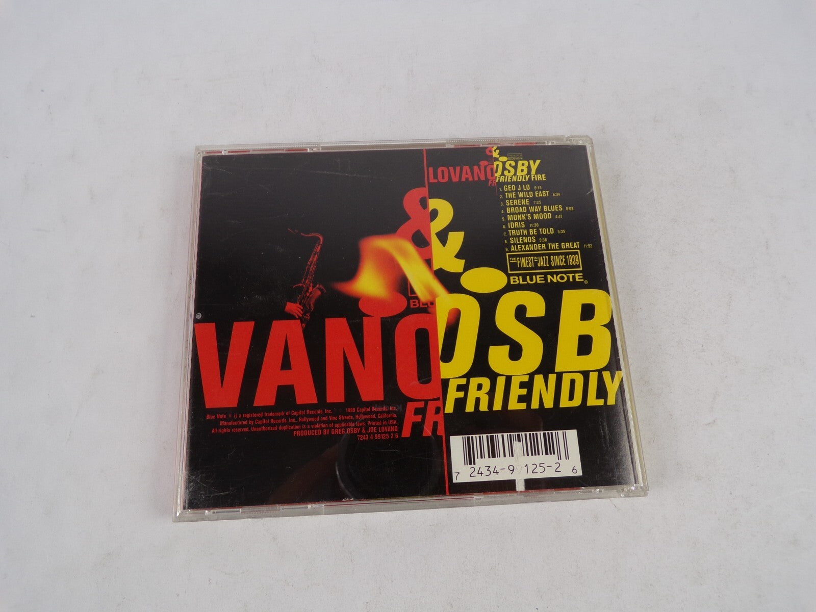 Lovanoosby Friendly Fire GEO J LO The Wild Easy Scerene Broad Way Blues CD#19