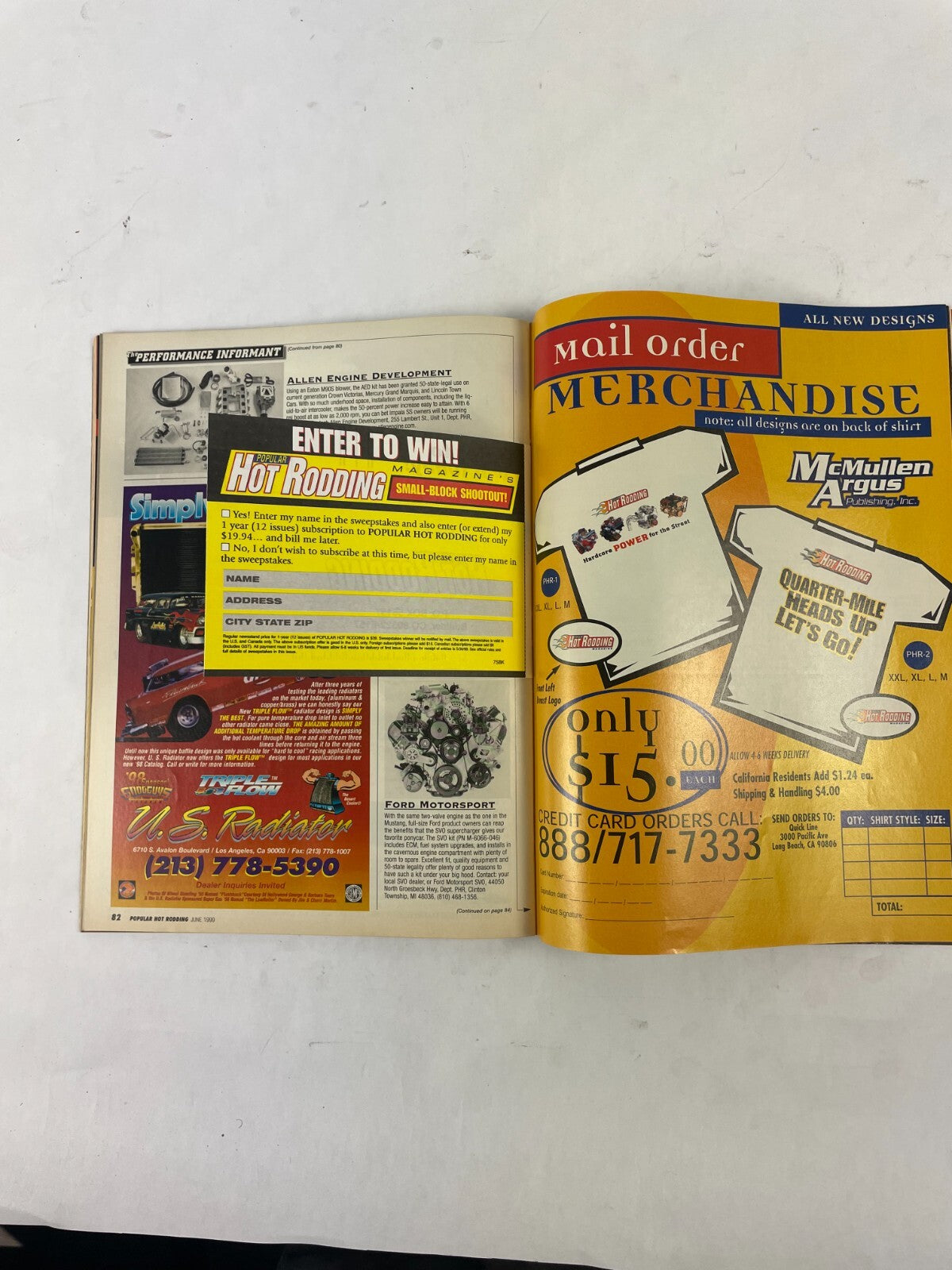 June 1999 Hot Rodding Magazinee Build To Handle! Musclecars Become G - Machines
