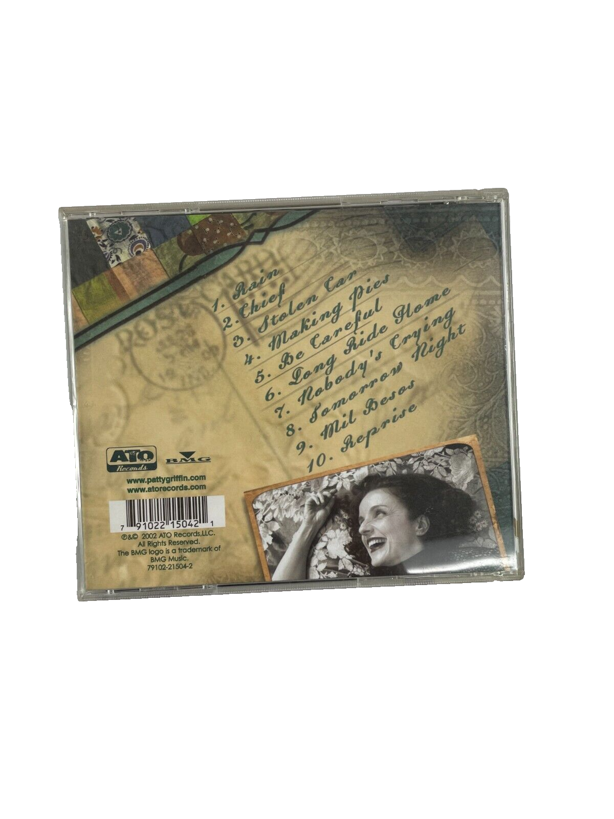Patty Griffin 1000 Kisses Rain Cheif Making Pies Reprise Be Careful #F-G