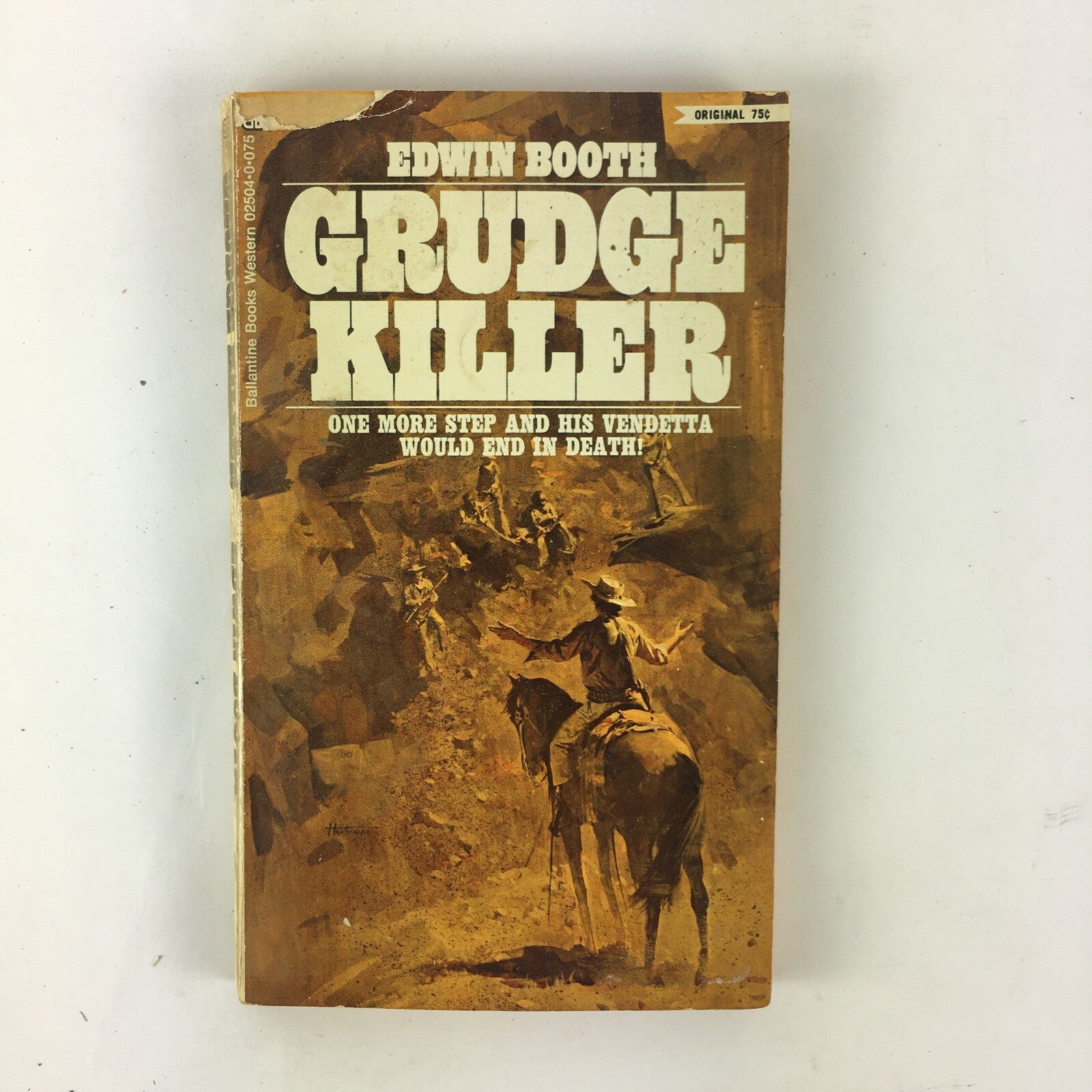 Edwin Booth Grudge Killer One More Step and His vendetta would end in death!