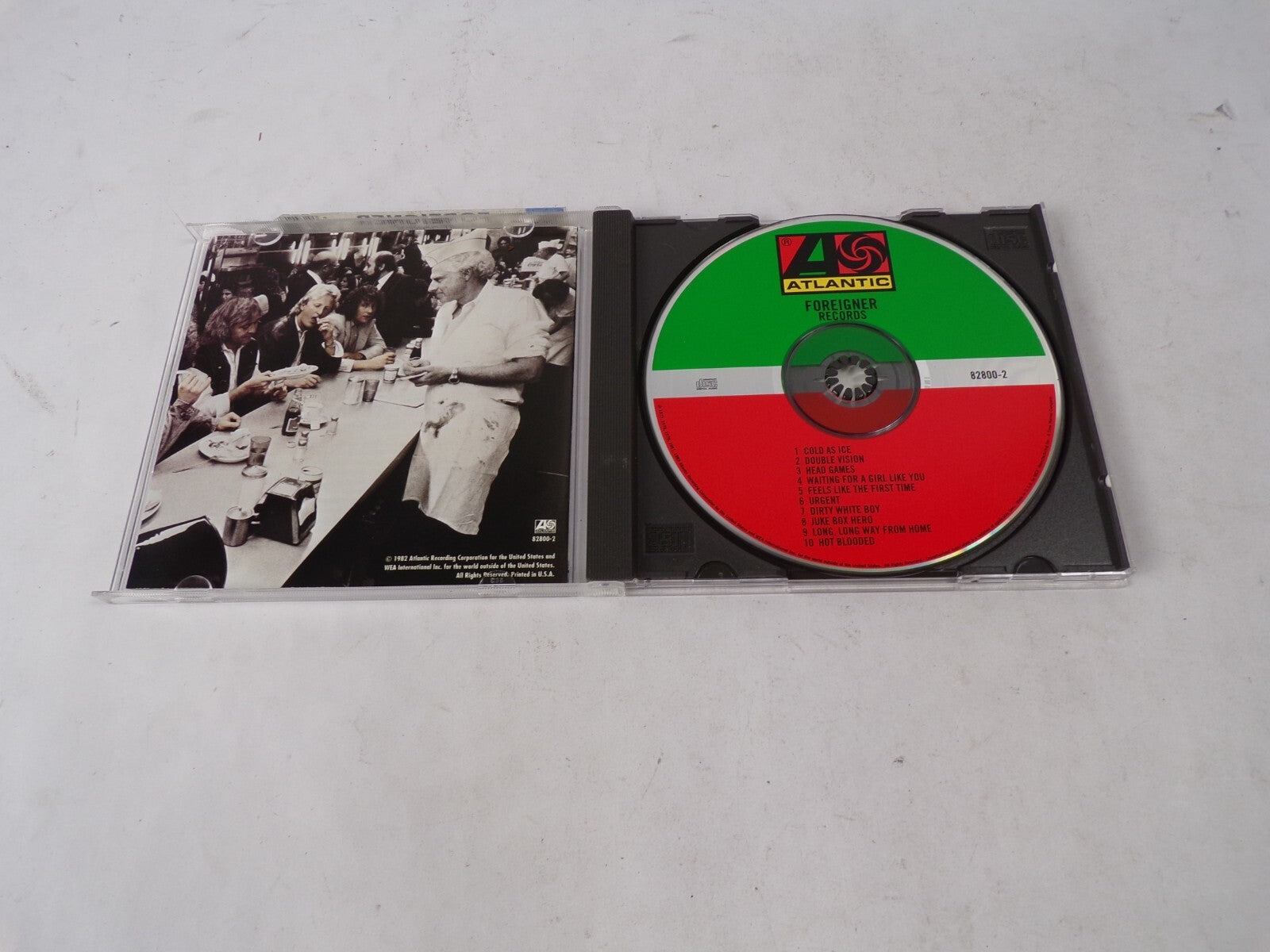 Foreigner Cold As Ice Double Vision Head Games Wating For A Girl Like You CD#62