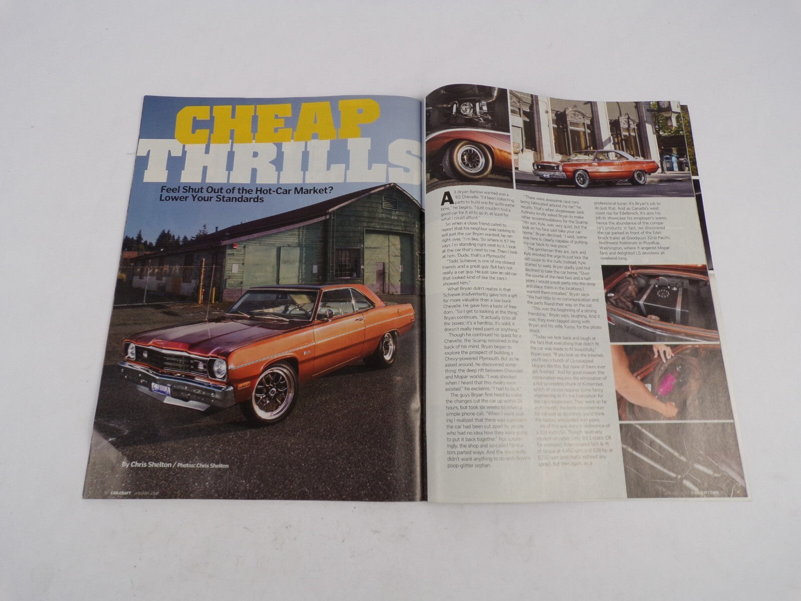 January 2020 Car Craft Trojan Horse New Gen 3 NSR Coyote Cams Dyno Tested! Loud