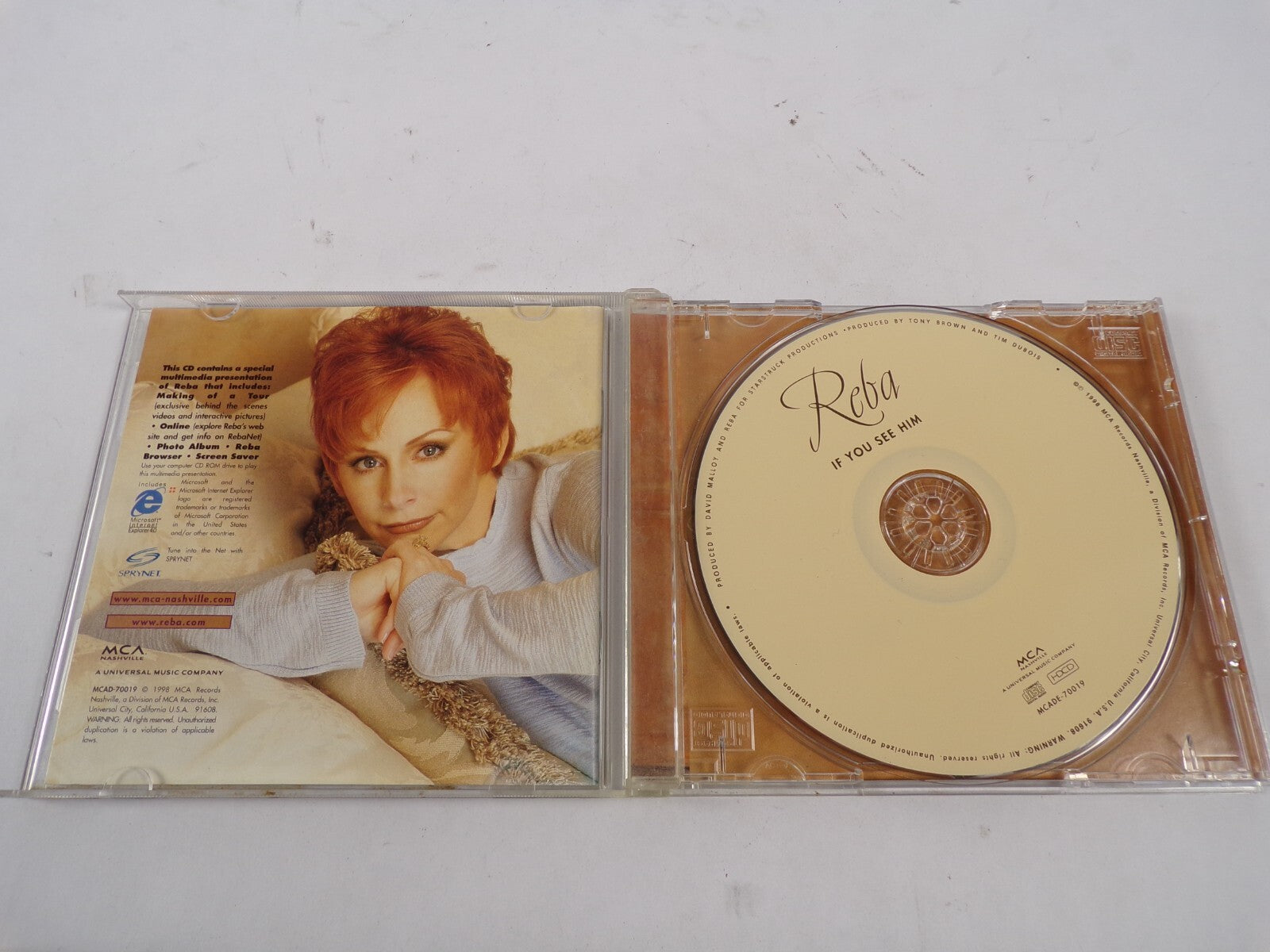 Reba If You See Him iF You See Him ,If You See Her One Honest Heart CD#16
