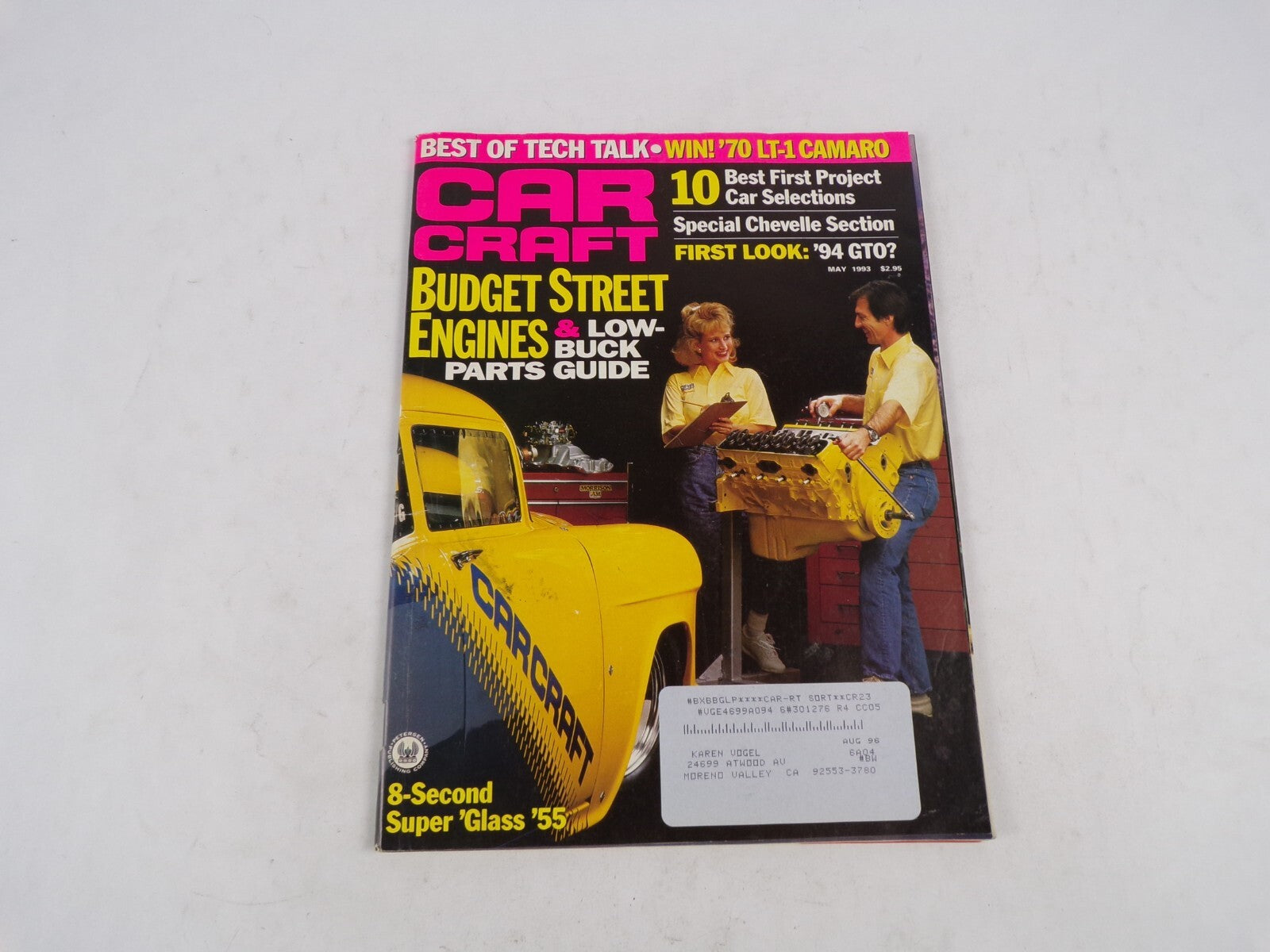 May 1993 Car Craft Budget Street Engines & Low-Buck Parts Guide Best Of Tech Tal