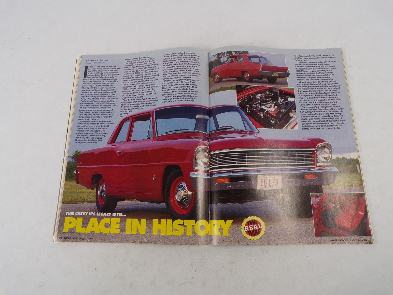 November 1995 Super Chevy Cloned Classics! Stunning Factory Musclecar Replicas