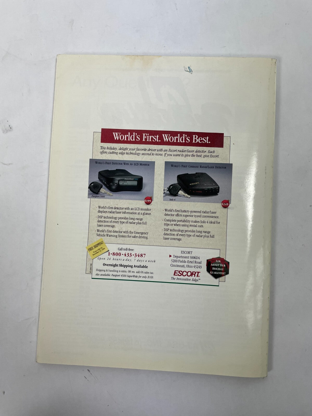 December 1994 Porsche Panorama Magazine Helm Glockler debuted Porsche's First