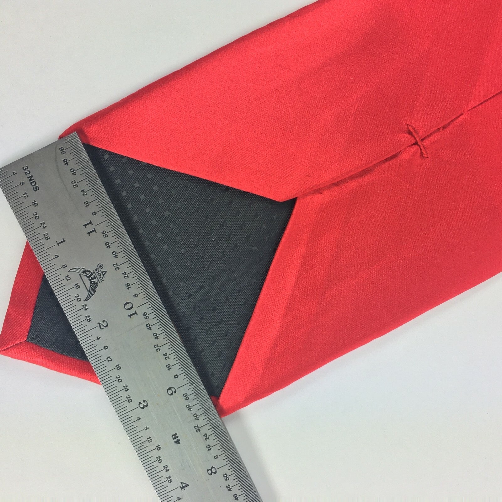 Genuine Puritan 100% Silk Handmade Stylish Formal/Casual Tie Cherry Red