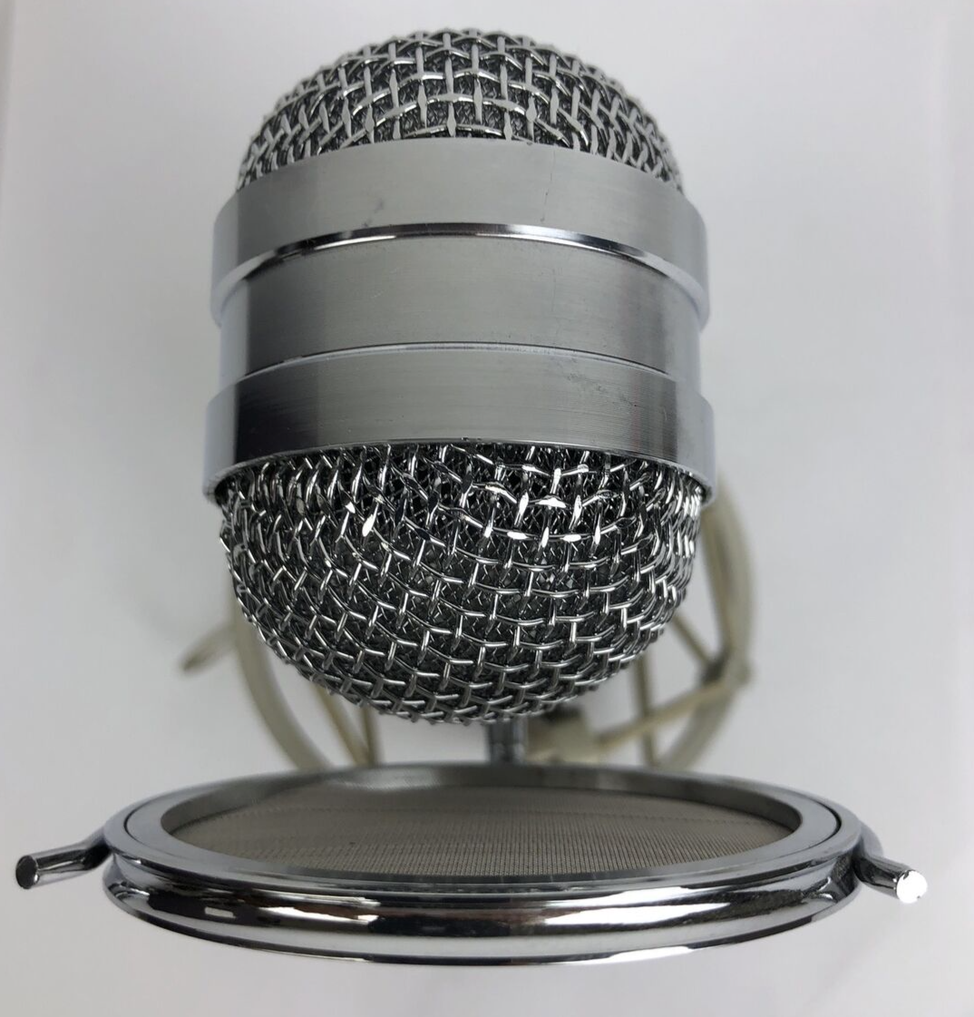 ERZhen Retro 3 Pin XLR Dynamic Podcasting Microphone w Shock Mount & Spit Screen
